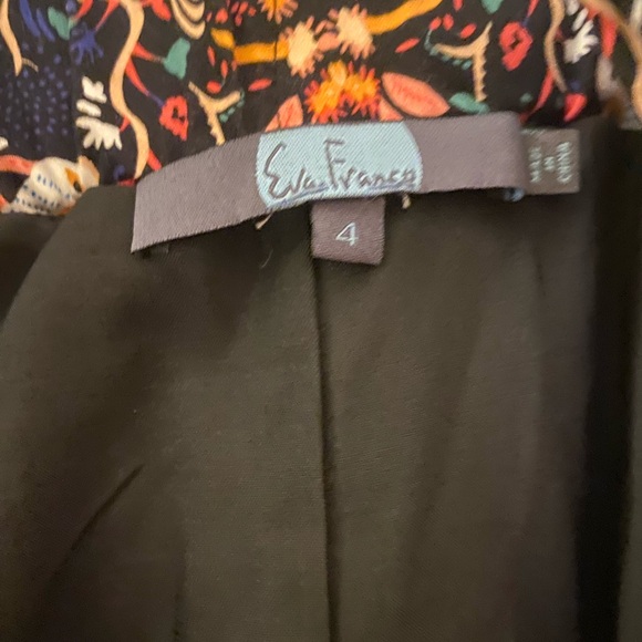 Eva Franco Midi Animal Print Skirt — Size 4 - Picture 3 of 4